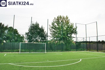 Siatki Wałbrzych - Wykonujemy ogrodzenia piłkarskie od A do Z. dla terenów Wałbrzycha