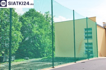 Siatki Wałbrzych - Piłkochwyty na boisko piłkarskie - piłka nożna dla terenów Wałbrzycha