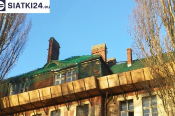 Siatki Wałbrzych - Siatki zabezpieczające stare dachówki na dachach dla terenów Wałbrzycha